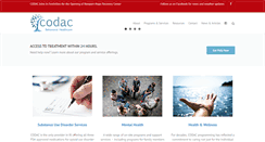 Desktop Screenshot of codacinc.org